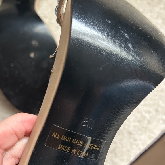 Johnathan Kayne Savannah heels women 8 pageant prom shoe - Picture 5 of 5